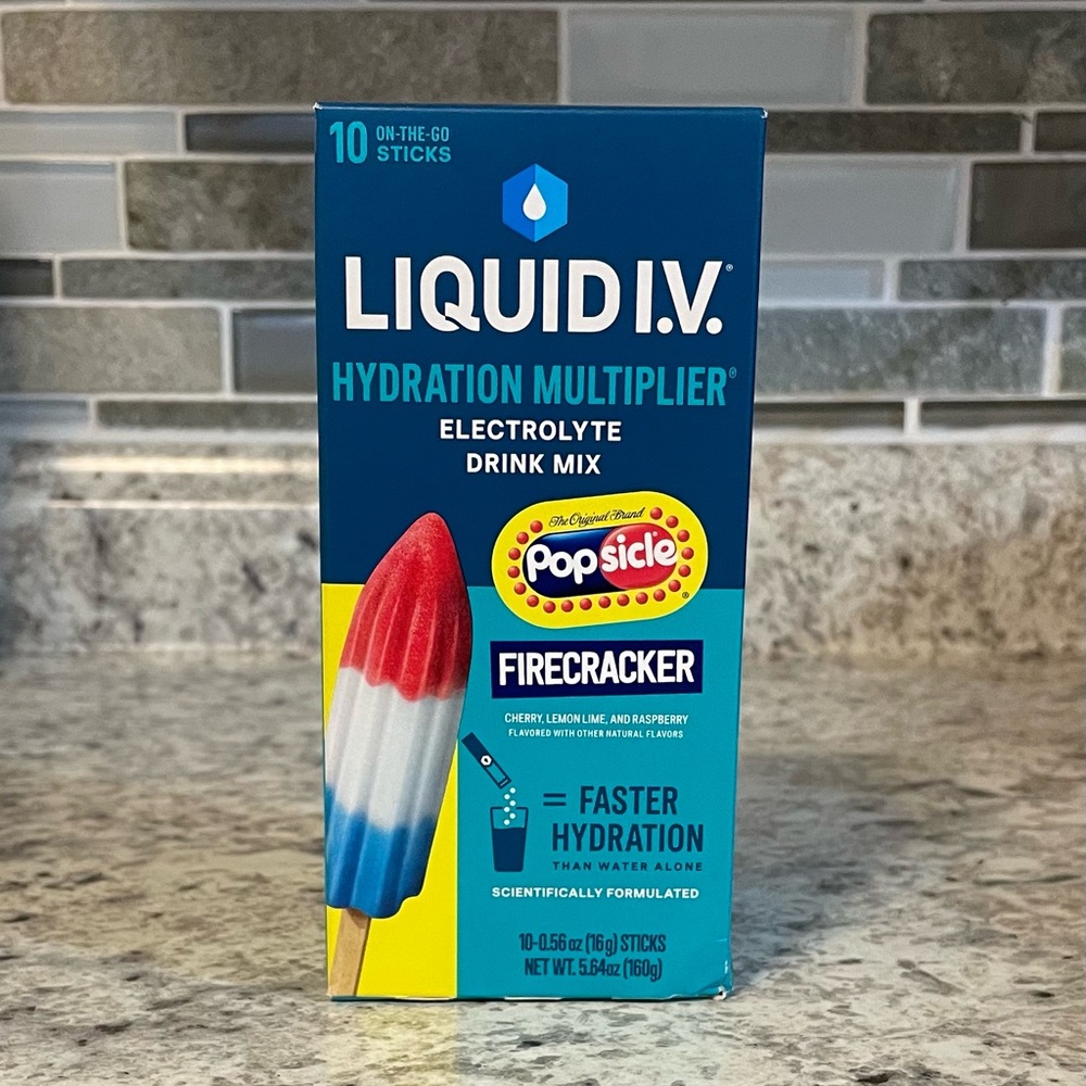 💖5 for $25💖 Liquid I.V. Hydration Multiplier Electrolyte Powder 10ct Vegan